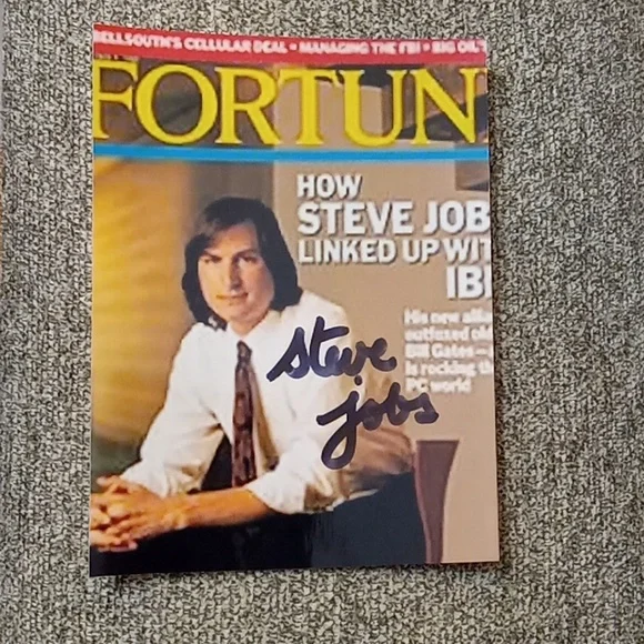 Steve Jobs Autograph